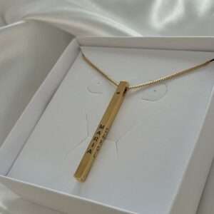 COLAR TUBINHO PERSONALIZADO COM ATE 4 NOMES