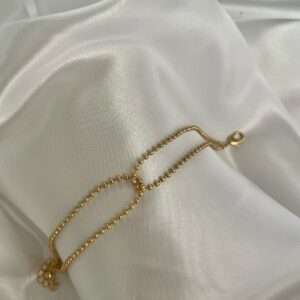 PULSEIRA DUPLA BOLINHAS
