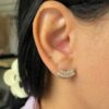 BRINCO EAR CUFF ZIRCONIAS SEMIJOIA - Imagem 2