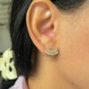 BRINCO EAR CUFF ZIRCONIAS SEMIJOIA