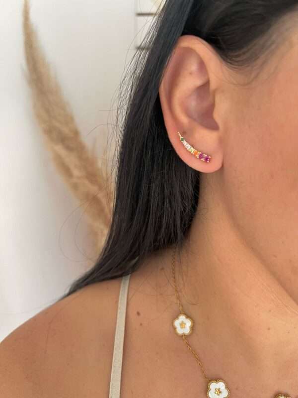 BRINCO EAR CUFF ZIRCONIAS - Imagem 2