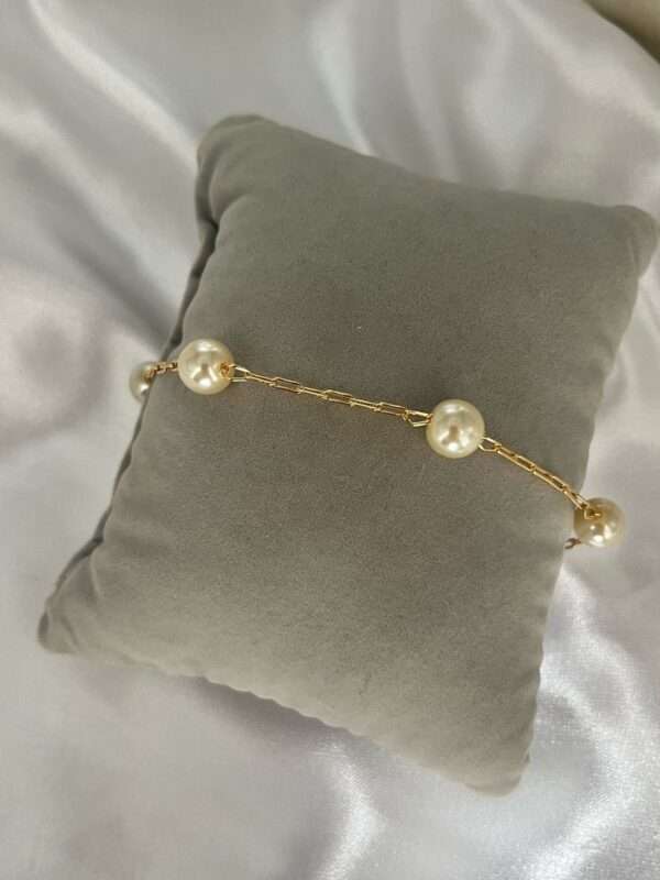 PULSEIRA PÉROLAS SEMIJOIA - Imagem 2