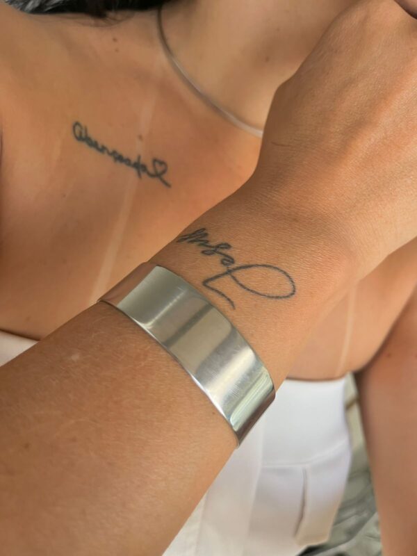 BRACELETE LISO DE AÇO