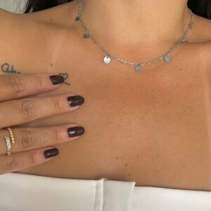 CHOCKER MEDALHAS DE AÇO