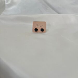 BRINCO SEMIJOIA ZIRCONIA PRETO